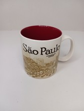 Starbucks Sao São Paulo Collector Series Global Icon Coffee Mug 16 oz 2013 picture
