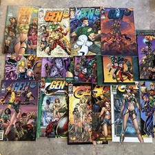 GEN 13 Comic books Run Of First 13 Issues Plus 3 Of 13a/b/c Total 15 picture