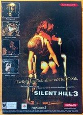 6 Silent Hill ads First 3 Games Playstation Print Ad/Poster Vintage Pop Art RARE picture