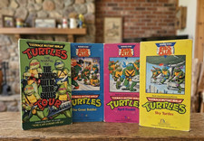 1990 TMNT VHS Lot Set of 4 Burger King Promos full +Rare  The Making Of (TESTED) picture