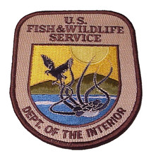 U.S. FISH & WILDLIFE SERVICE TAN/BROWN TACTICAL 4.5