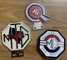 Car Badges Mg Badges set of 3pcs Mg Jaguar Triumph Porsche audi vw grill badge picture