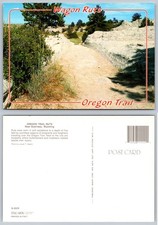 Continental Oregon Trail Wagon Ruts Postcard picture