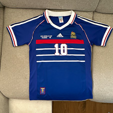 Adidas France Zidane #10 Signed Soccer 1998 World Cup Beckett Certified picture