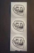 25 Troll Face Joke Labels/Stickers   picture