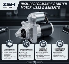 New Starter Fit for 2014-2016 Chevy Silverado 1500, GMC Sierra 1500 picture
