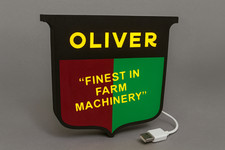 Lighted Oliver Tractor Sign – 9