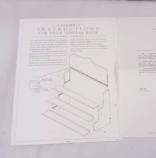 NEW Franklin Mint Colonial Cats Wood Wall Rack Display Shelf picture
