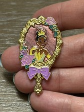 HKDL Pin Trading Carnival Princess Mirror Mystery Pin- Tiana Princess & The Frog picture