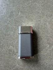 AuthAuthentic Cartier Santos Palladium Butane Lighter w/ Box & Papers Swiss Made picture