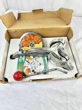 Vtg Mouli Salad Maker Box Inserts Complete Set 5 Disc Rotary Grater France FrShp picture