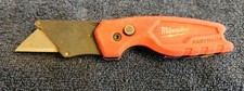 Red MILWAUKEE Folding Utility Knife, Model 48-22-1500 picture
