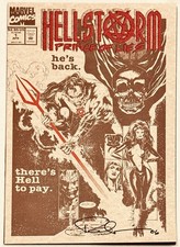 Hellstorm: Prince of Lies #1 - Signed by Rafael Nieves - Parchment + Spot Foil picture