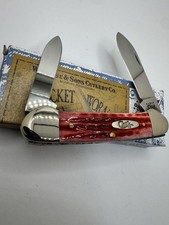 Case XX Canoe Pocket Worn Old Red Bone Knife - 2010 picture