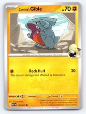 Cynthia's Gible 109/217 Common Ascended Heroes Pokemon Near Mint picture