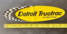 Detroit Truetrac - Original Vintage 1970's Racing Decal/Sticker picture