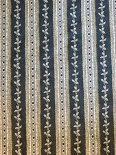 Elliston House Trellis Fabric - Marine 2 Yards Cotton Blend picture