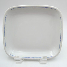 Midwest Express Airlines Snack Tray Plate 6.75x6 inch Rectangle ABCO CA-01 VTG picture