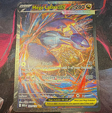 Pokémon Mega Latias EX Holo English XY BREAKpoint Card 181/132 2016 Akira Egawa picture