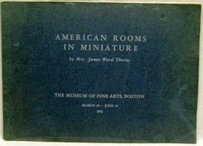 AMERICAN ROOMS IN MINIATURE FINE ARTS MUSEUM BOSTON SOUVENIR BROCHURE 1942 picture