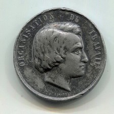 c. 1848 Louis Blanc French Socialist Revolutionary  Tailor Workers Protest Token picture