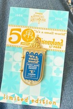 DLR it's a small world 50th Anniversary Annual Passholder Mary Blair Pin  picture
