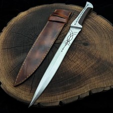 Handmade Dune Paul Atreides Crysknife with Leather Sheath | Famous Movie Knife picture