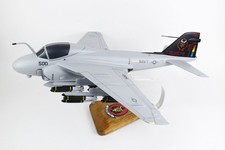VA-196 Main Battery A-6 Intruder Model, 1/36th Scale, Mahogany, Navy picture