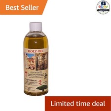 Large Holy Olive Oil Anointing from Bethlehem Certificate of Authenticity picture