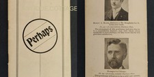 1901 antique FOWLER & WELLS Co ny AD BOOKLET illustrated PERHAPS picture