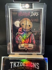 2026 Tkzdesigns Artist Signed Horror Inks Trick R Treat Sam TT-1 picture