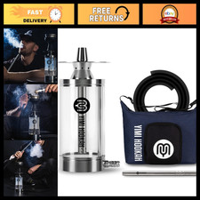 Mini Portable Hookah Set - Stainless Steel Travel Hookah with Bag, HMD & Bowl picture
