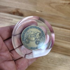 General Motors GM Fisher Body Hamilton Fairfield Plant  Souvenir Coin 1945-84 picture