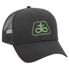 PIONEER SEED *BLACK MESH BACK* Trademark Logo CAP HAT *BRAND NEW* picture