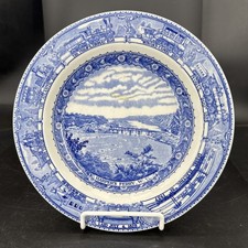 B&O Railroad Plate - Harper's Ferry W. Va. Shenango China Soup Bowl Or Pasta picture