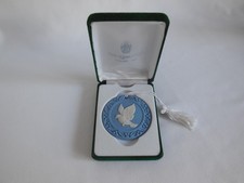 Wedgwood Blue Jasperware Dove Of Peace Ornament picture