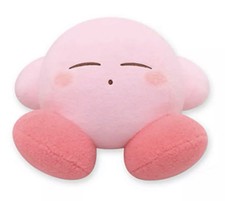 Kitby Wool Sleeping BIG 14” Plush Kirby of the Stars - US Seller picture