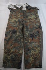 Vtg 1997 German Military Flecktarn Waterproof Wet Weather Overpants M  picture