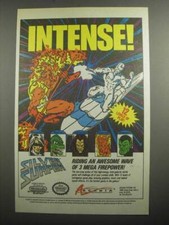 1991 Arcadia Silver Surfer NES Game Ad - Intense picture