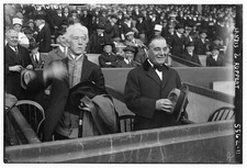 New York NY 1922 Judge Kenesaw Landis Jacob Ruppert Baseball Stand Photo picture
