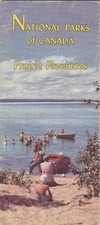 1952 National Parks of Canada Prairie Provinces Maps Brochure picture