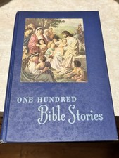 Beautiful Bible Stories Children’s Illustrated Hardcover 1950 8th Printing picture