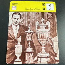 Editions Rencontre S.A. Lausanne 1978 Bobby Jones Golf Grand Slam Base Card picture