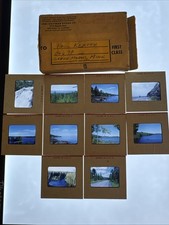 Vtg 1952 Kodak Mailer + 10 Slides Grand Marais MN Lake Superior North Shore Lot picture