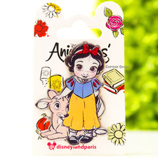 Disney Animators Snow White Bambi Pin Disneyland Paris Trading Pin Authentic picture