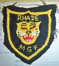 Rare Hand Sewn Patch - RHADE HILL TRIBE - Mercenaries - Vietnam War - D.880 picture