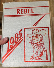 Richland Rebels High School Yearbook 1985 Essex MO JimMcMullin Written In picture
