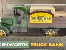 ERTL John Deere 1925 Kenworth Truck Bank 1/30 Scale Diecast 5689 Open Box New picture