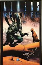 Aliens Hive #2 (1992) - Signed by Kelley Jones w/COA - Dark Horse Comics picture