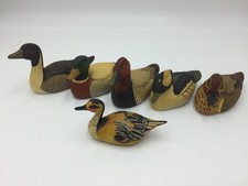 Avon Collector Duck Series Set of 5 Plus 1 Plastic Unmarked,Mallard,Bufflehead picture